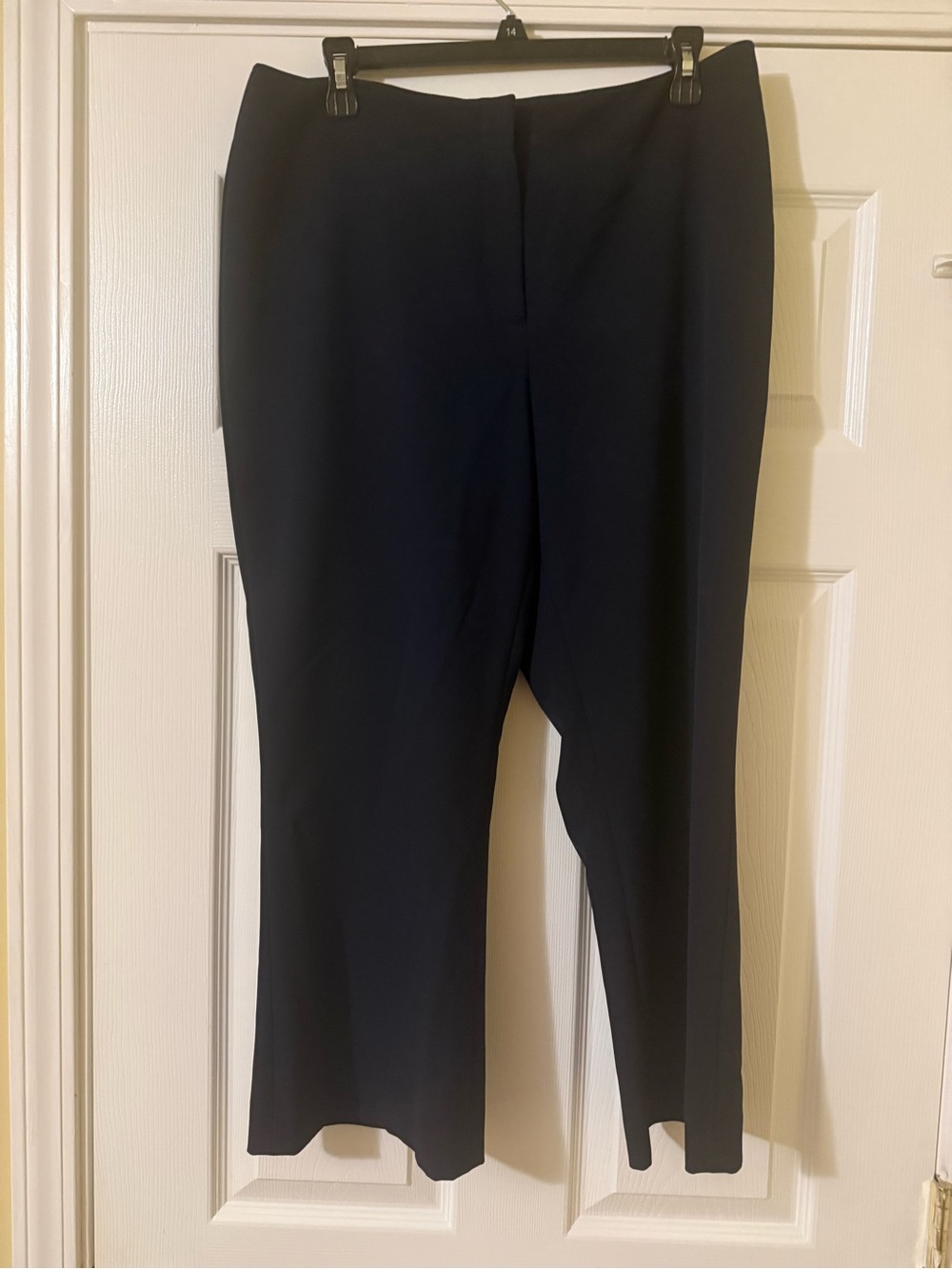 Gianni Bini Navy Cropped Dress Pants